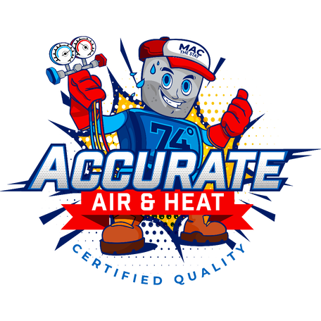Accurate Air and Heat Logo - Air Conditioning Repair and Replacement Sulphur  LA